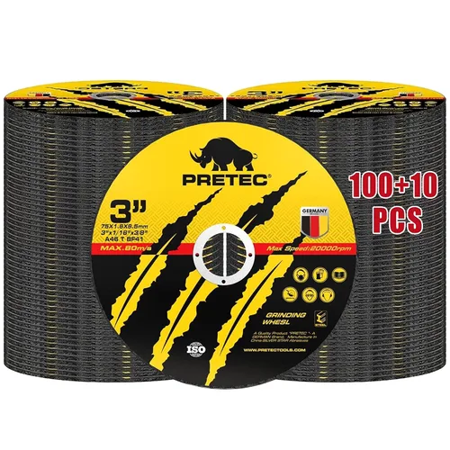 Vista 16 de Discos de Corte 27 Piezas, Discos de Corte de 3 Pulgadas para Amoladora Angular con Kit de Mandril de Montaje de 1/4 Pulgadas, Disco de Corte