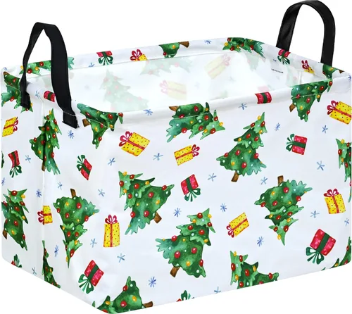 Vista 35 de Cesta de almacenamiento vacía para niños, organizador de almacenamiento impermeable de béisbol, cestas plegables con asas para mujeres, cesta