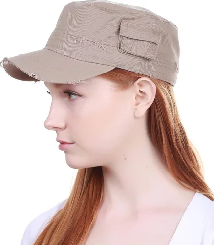 Vista 11 de Cadet Army - Gorra de estilo militar básico diario (ahora con la versión de bolsillo Stash)