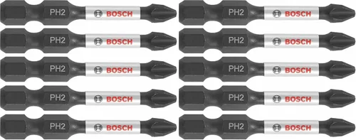 Vista 11 de BOSCH ITPH1102 - Paquete de 2 unidades de 1 pulgada. Phillips #1 Impact Tough Destornillador Brocas de Inserción