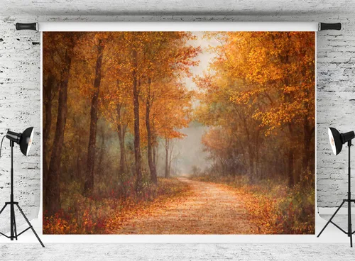Vista 29 de Kate Fondo de fotografía para el día de Acción de Gracias, otoño, calabaza, decoración del hogar, fondo para niños, fiesta, estudio (7 x 5 pies)