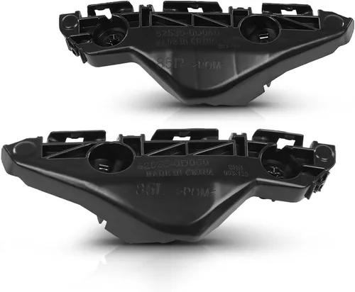 Vista 56 de PIT66 Juego de Soportes de Parachoques Delantero Izquierdo y Derecho 2 Piezas Compatible con Toyota Corolla CE LE S 2003-2008, Compatible