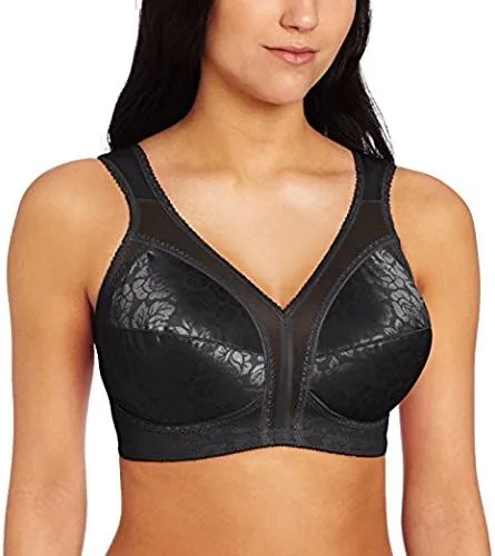 Vista 2 de Playtex 18 horas Original Comfort Strap Bra_Black_40D, Negro
