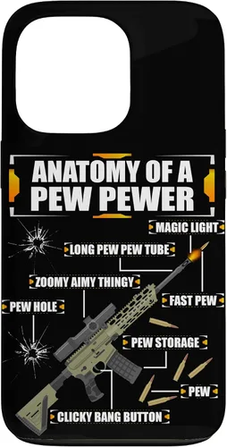 Vista 10 de Anatomy of a Pew Pewer - Carcasa para iPhone 17