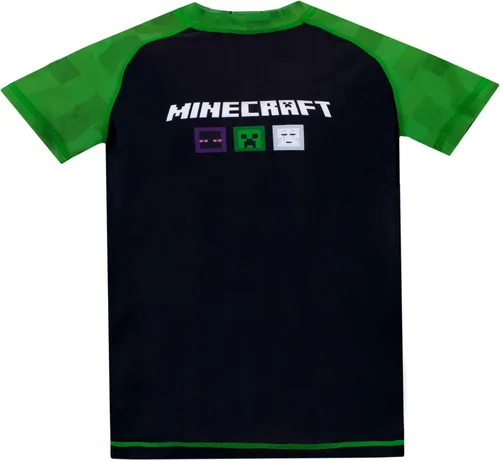 Vista 2 de Minecraft Conjunto de baño de 2 piezas para niños Creeper