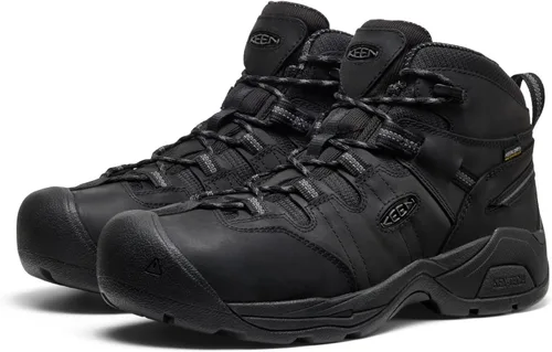 Vista 4 de KEEN Utility Botas de trabajo impermeables Detroit XT de altura media con punta de acero para hombre