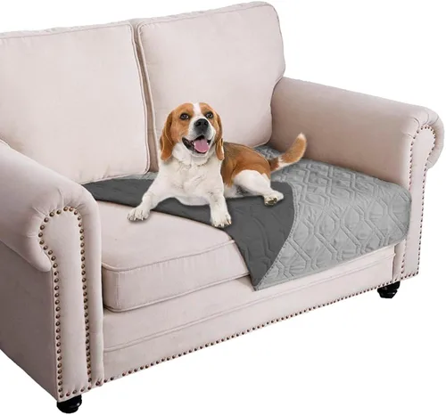 Vista 83 de Ameritex Manta Impermeable Reversible Cubierta para Cama de Perro Manta para Mascotas para Muebles Cama Sofá Sillón