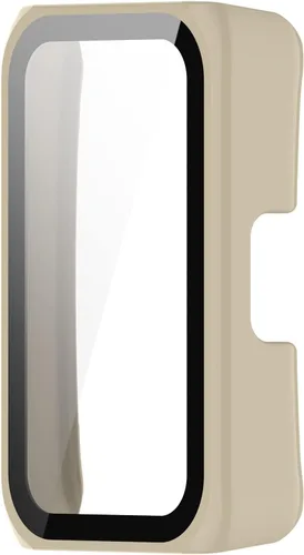 Vista 3 de [Paquete de 3] Funda protectora de pantalla de vidrio templado compatible con Huawei Honor Band 6/7, Huawei Band 6/6 Pro/7 de cobertura completa