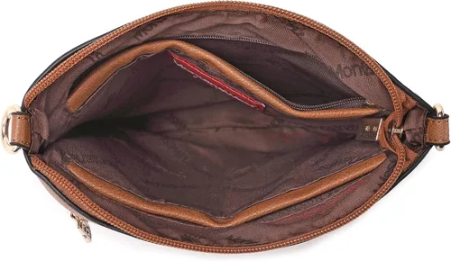 Vista 95 de Montana West Bolsos cruzados para mujer con múltiples bolsillos y correa ajustable