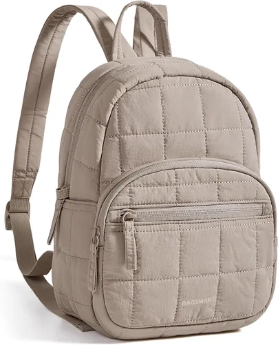 Vista 17 de BAGSMART Mochila de viaje para mujer, mochila universitaria para laptop de Negro