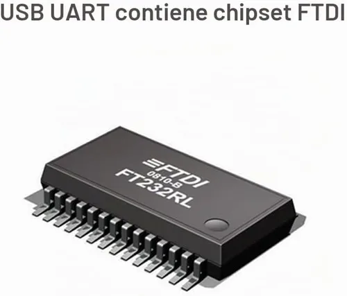 Vista 8 de Adaptador USB a RS232 con chip FTDI, convertidor USB a DB9 Serial Hembra Compatible con Windows 10, 8.1, 8, 7, Vista, XP, Linux y Mac OS X 10.6