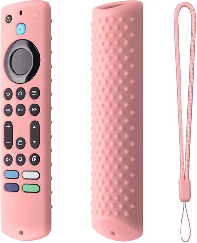 Vista 16 de Funda de silicona de 6.2 pulgadas para Fire TV Stick 2023 4K Max 2nd/Fir TV Omni Series/FireTV 4-Series Remote, Toshiba/Insignia FirTV con cordón
