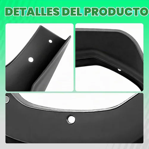 Vista 8 de YHTAUTO Protectores contra salpicaduras para Ford Escape 2013-2019 Sport Utility (no compatible con estribo y modelo de titanio), guardabarros