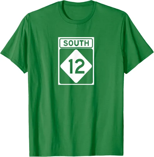 Vista 55 de Highway 12 South NC Outer Banks North Carolina Hwy - Camiseta, Negro, S