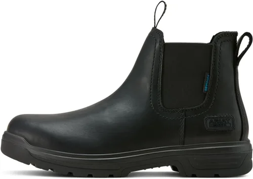 Vista 2 de Ariat Botas de trabajo impermeables Turbo Chelsea para hombre