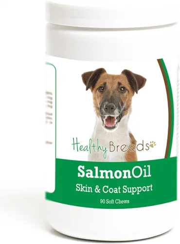 Vista 319 de Healthy Breeds Affenpinscher - Masticables suaves de aceite de salmón, 90
