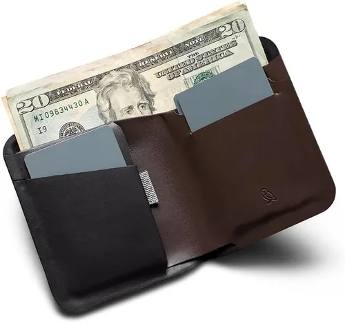 Vista 4 de Bellroy Funda Apex Note (Billetera de piel moldeada, con protección RFID), Raven