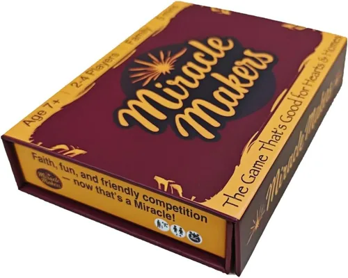 Vista 7 de Miracle Makers - Juego de cartas Temático cristiano, no requiere conocimiento bíblico, diversión no confesional, a partir de 7 años, 2 a 4