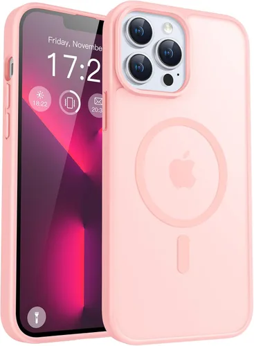 Vista 14 de Funda para teléfono Google Pixel 9 Pro XL, Compatible con Magnético, Protección contra Caídas de Grado Militar Translúcida Mate Resistente a Golpes