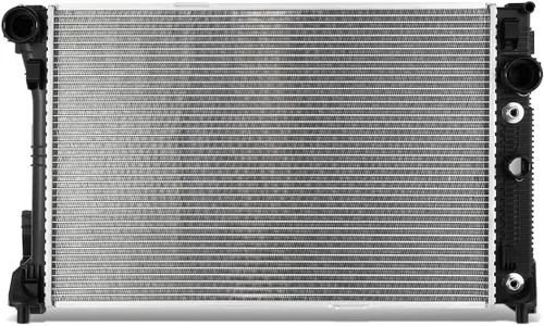 Vista 11 de DNA Motoring OEM-RA-13254 Radiador de núcleo de aluminio de 1 fila compatible con 07-09 Sprinter 2500 3500,26-11/16 pulgadas de ancho x 15-11/16