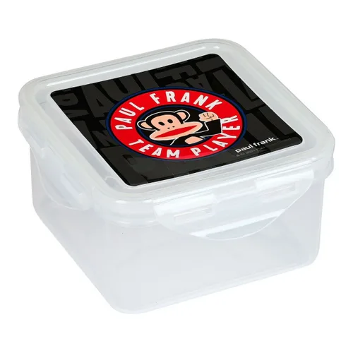 Vista 2 de Fiambrera Paul Frank Team player Poliuretano Negro (13 x 7.5 x 13 cm)