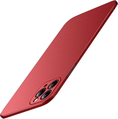 Vista 14 de Casechics Compatible con iPhone, Funda de Lujo Mate de PC Duro Ajuste Delgado Ultra Delgada Ligera Protección de Lente de Cámara Funda Suave a Negro