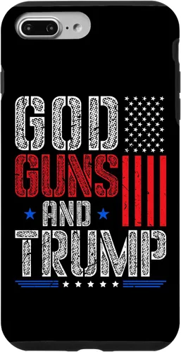 Vista 12 de God Guns and Trump Vote Donald Trump Republican Case for iPhone 17