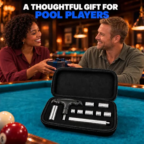 Vista 8 de Pool Cue Weight Kit for Predator Cue, 8 Weight Bolts with T-Handle Wrench