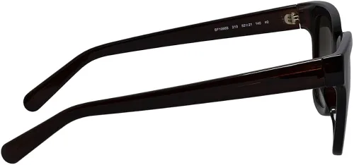 Vista 3 de SALVATORE FERRAGAMO Gafas de sol cuadradas de las señoras del gradiente gris SF1066S 210 52