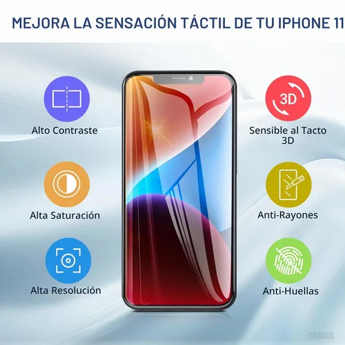 Vista 5 de Reemplazo de pantalla para iPhone 11 con sensor de proximidad de altavoz de oído