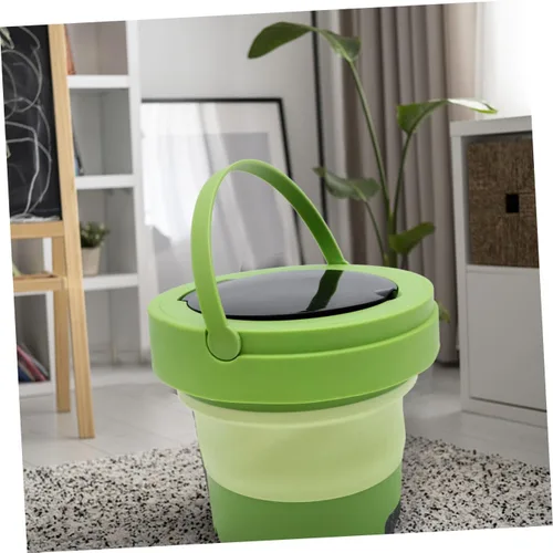 Vista 5 de Kisangel Portable Clothes Washer Compact Foldable Design Lightweight Washer Machine for Travel Dorm Apartment Camping US Plug