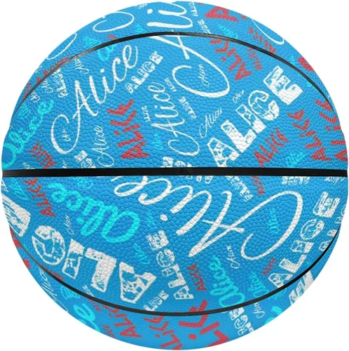 Vista 17 de Balón de baloncesto personalizado con nombre, todo nombre impreso, regalo deportivo personalizado, tamaño 7 (29.5") / tamaño 5 (27.5"), regalo