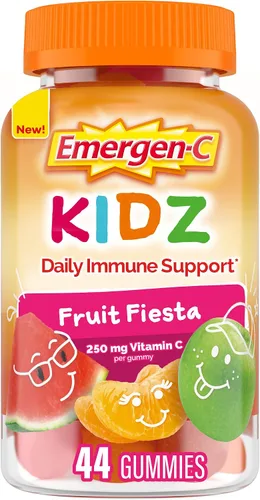 Vista 15 de Emergen-C Kidz - Suplementos dietéticos diarios de apoyo inmunológico, gomitas saborizadas con vitamina C y vitaminas B para apoyo inmunológico