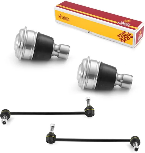 Vista 73 de Metrix Premium Chassis Parts - Juego de 4 piezas de articulación de rótula superior y barra estabilizadora delantera para Ford Ranger RWD 1998-2011