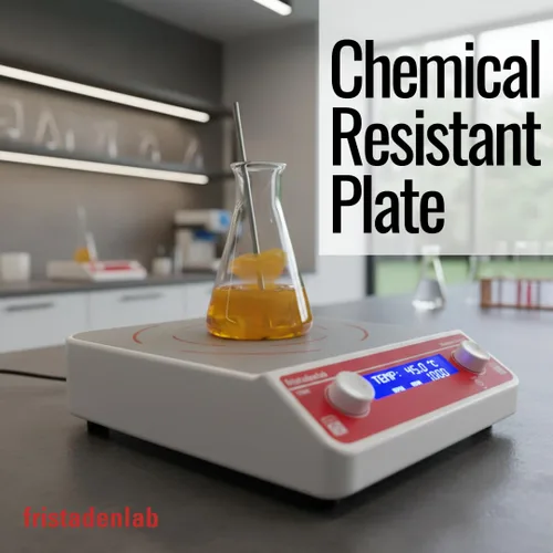 Vista 5 de Fristaden Lab Agitador magnético – Mezclador digital de laboratorio de gran capacidad 15 L, velocidad variable, motor duradero con pantalla LCD
