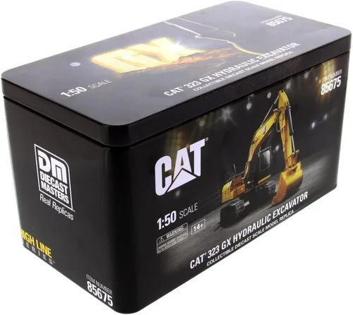Vista 9 de 1:50 Caterpillar 323 GX Excavadora hidráulica - Serie High Line por Diecast Masters