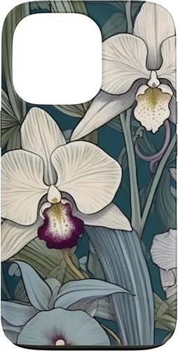 Vista 10 de Funda de flores de orquídea de jardín botánico para iPhone 17