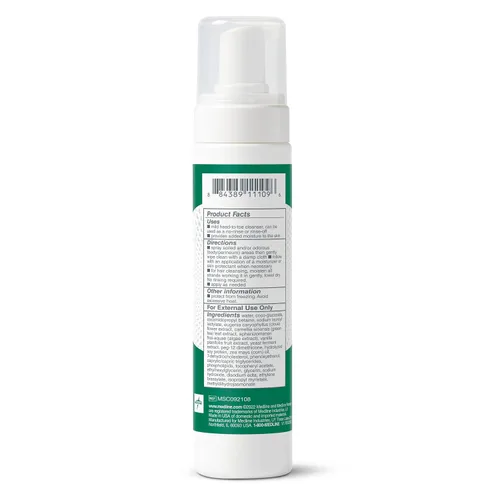 Vista 7 de Medline Remedy Limpiador clínico de espuma sin enjuague, aroma a vainilla (8 onzas líquidas), champú sin enjuague y limpiador corporal para pieles