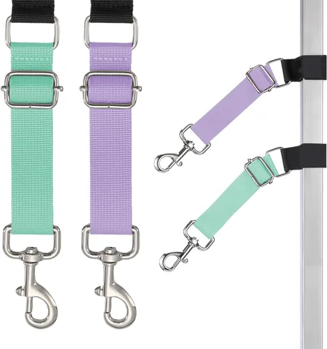 Vista 14 de Bucles ajustables de nylon para aseo de mascotas y perros, soga de sujeción para mesa de aseo, accesorios de extensión de brazo de mesa, correas