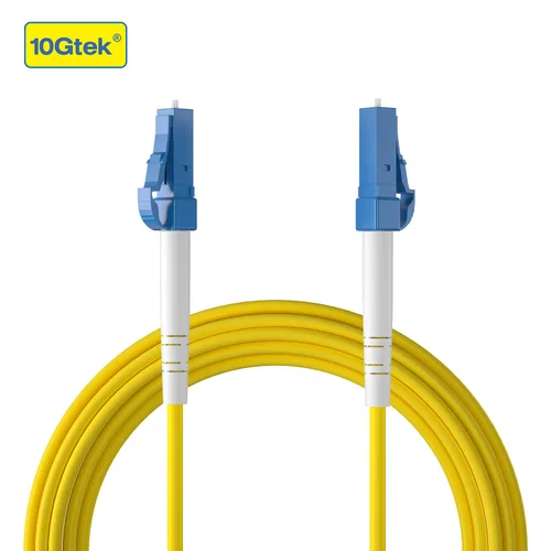 Vista 3 de 10Gtek Simplex Fiber Patch Cable - LC to LC Single-Mode Fiber Optic Cord Jumper, SMF, 9/125μm, Yellow, 3-Meter(9.8-ft)