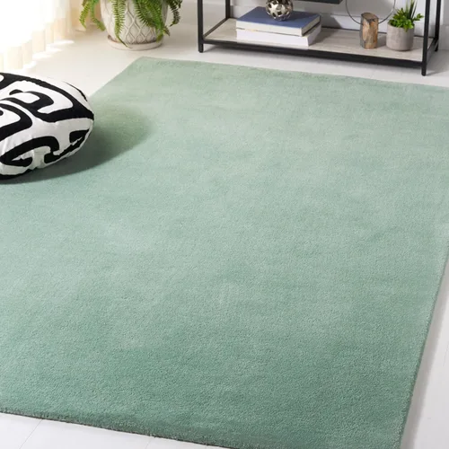 Vista 19 de SAFAVIEH Fifth Avenue Collection - Alfombra de área de 2 pies 3 pulgadas x 7 pies, color azul, diseño geométrico, ideal para zonas de alto tráfico