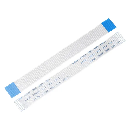 Vista 24 de uxcell Cable plano flexible, 30 mm, 1 mm de distancia entre conductores, 4 pines, cables FPC y FFC de cinta flexible para televisor LCD, audio