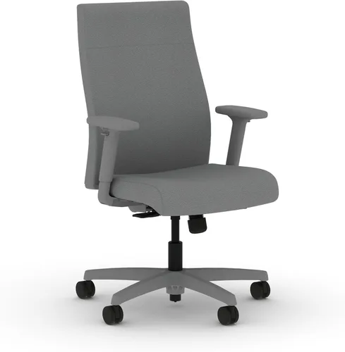 Vista 43 de HON Ignition 2.0 - Silla de oficina de tela, tapizada, brazos ajustables, silla de oficina ergonómica ejecutiva reclinable, con inclinación