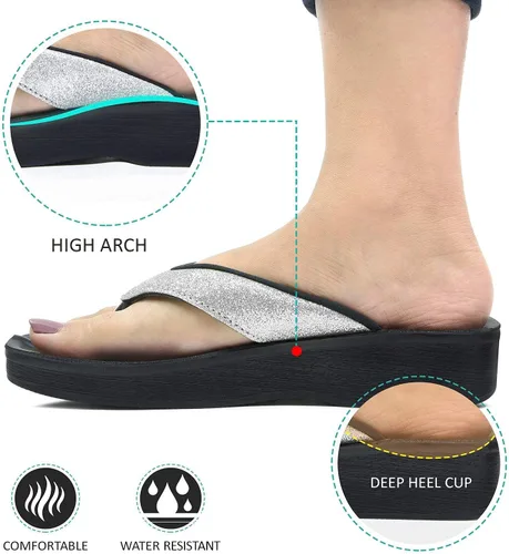 Vista 4 de Aerosoft - Sandalias para Mujer con soporte de arco