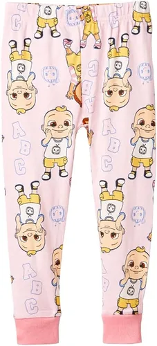 Vista 7 de CoComelon Conjunto de pijama de 4 piezas para niña, ropa de dormir