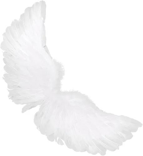 Vista 7 de YiZYiF - Alas de ángel, hada, de plumas reales, Navidad, fiesta de máscaras, carnaval, cosplay, disfraz