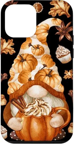 Vista 16 de Cute Fall Yall Pattern Thanksgiving Gnome Love Pumpkin Spice Case for iPhone 17