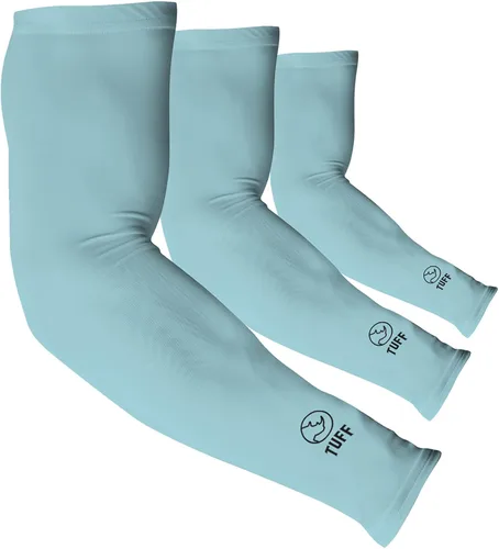 Vista 27 de TUFF - Mangas de compresión para brazos refrigerantes, mangas de brazo UPF 50 para hombres y mujeres..
