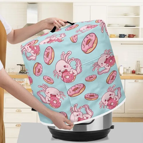 Vista 4 de Axolotl - Fundas para electrodomésticos de cocina, cubierta antipolvo para freidora de aire y olla a presión, accesorios para electrodomésticos
