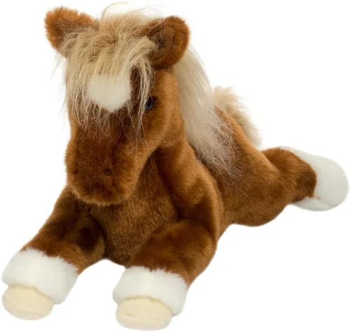 Vista 6 de Douglas Wrangler - Peluche de caballo castaño